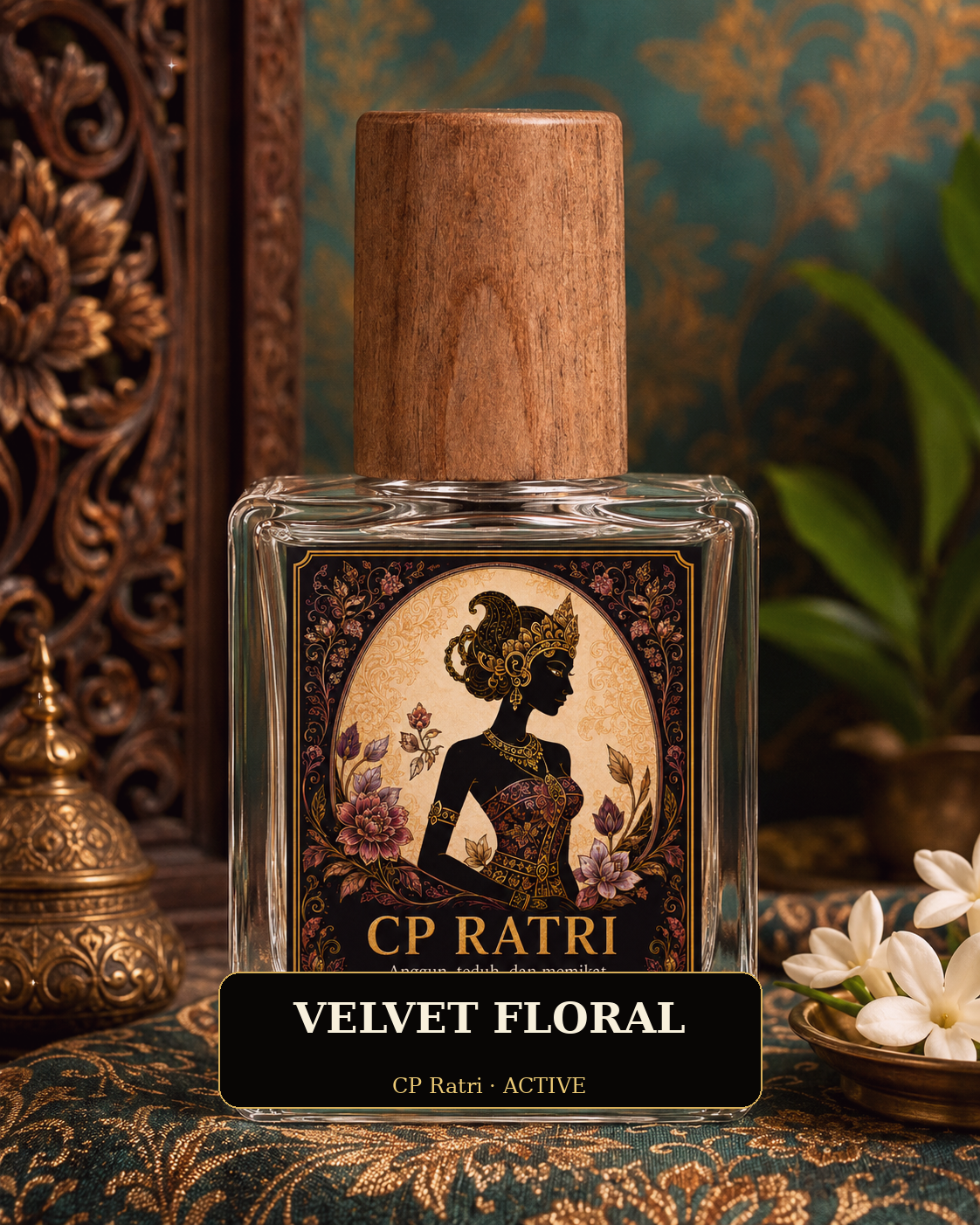 Cakra Pasopati Ratri — Velvet Floral ACTIVE